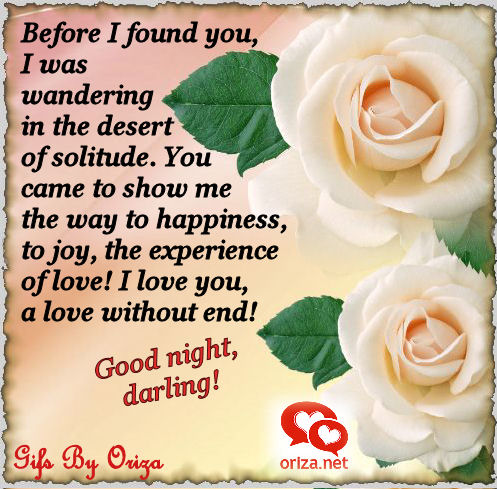 Good Night Love Words Good Night Love Words