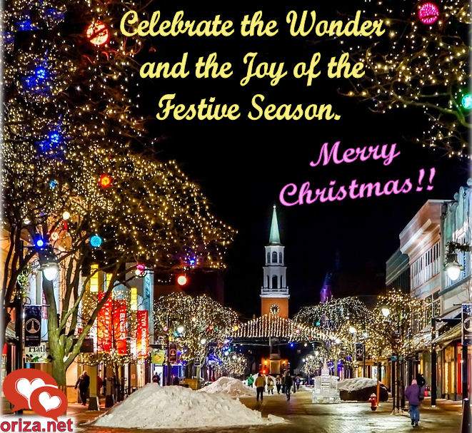 Merry Christmas! Celebrate…