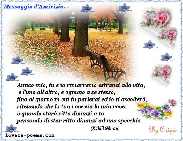 Messaggi D Amicizia