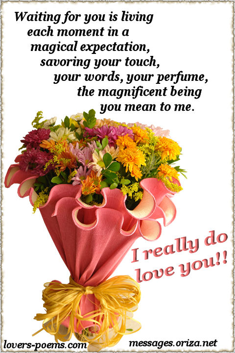 Love Poem: Waiting for you is…